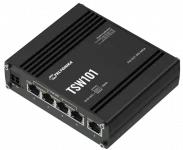 SWITCH POE 60W; 5x10/100/1000 Mbps; E-mark for Transportation
