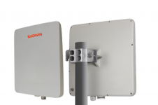 Station de base IP67 RADWIN JET AIR 750 Mbps, Jusqu’à 64 SU, Antenne intégrée 90°, Beamforming, 4,9 à 6 GHz, SLA (CIR) & Best Effort